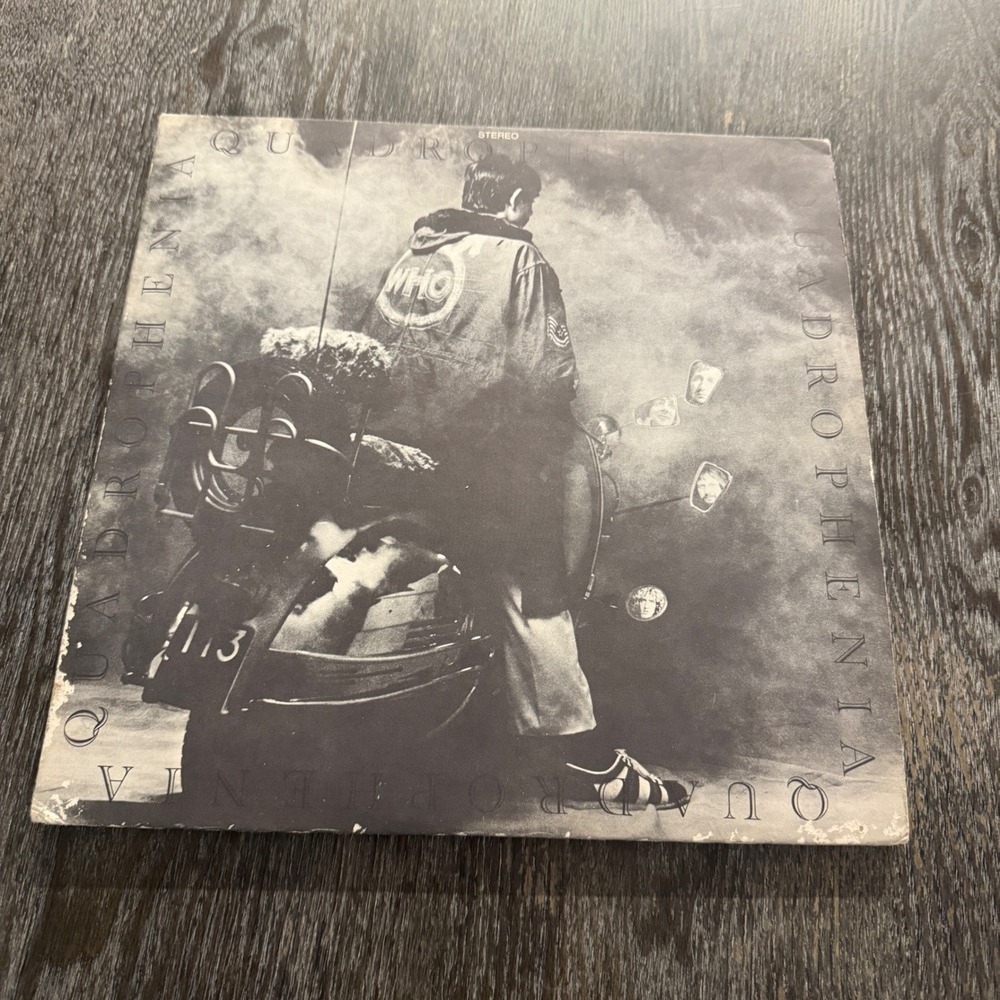 The Who Quadrophenia 2LP‎ MCA2-10004 1973 US Press VG+/VG Booklet Classic Rock
